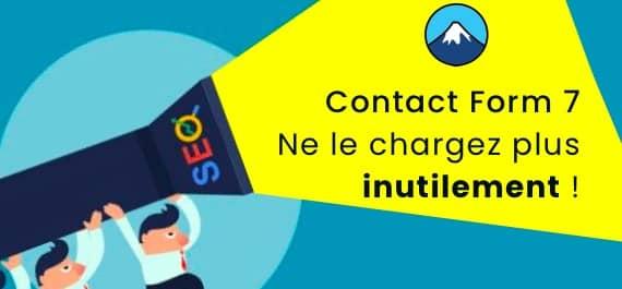 Charger Contact Form 7 uniquement sur certaines pages